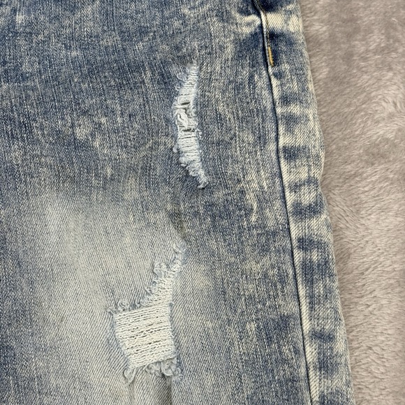 No‎ Boundaries Men's Distressed Slim Fit  Skinny Jeans 30x32 Show (30x28) - Picture 10 of 14